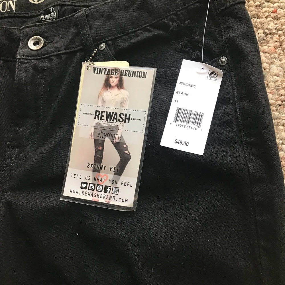 Vintage Reunion Jeans Tags Attached